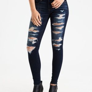 American Eagle ripped jeans